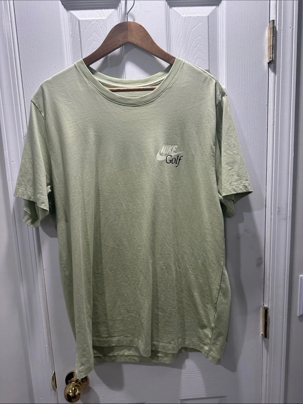 Nike Golf Short Sleeve Tee in Light Sage Green